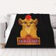 thumbnail image 1 of Manta de franela ultra suave y esponjosa de El Rey León, cómoda, cálida y ligera, regalo para niñas, niños y mujeres, 1 of 8