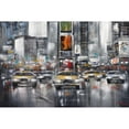 thumbnail image 3 of Madjid 14x11 Black Modern Framed Museum Art Print Titled - Taxi I, 3 of 5