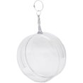thumbnail image 1 of Qucyy Clear Figure Display Bag with Keychain Clear Circular Thickened Cotton Toy Portable Dust-Proof Storage Pouch with Keychain Plush Doll Display Bag Clear, 1 of 5