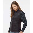 thumbnail image 2 of Burnside - Women's Elemental Puffer Vest - 5703 - Black - Size: 2XL, 2 of 3