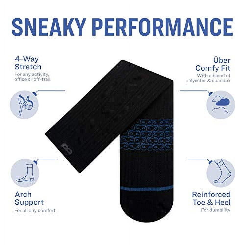 Pair of Thieves Men's 4-Way Crew Socks, 6-Pack
