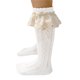 thumbnail image 5 of SAYOO Calcetines de encaje de princesa para niños y niñas, calcetines de algodón finos y dulces calados de color sólido para 1-5 años SAYOO  casual, 5 of 8