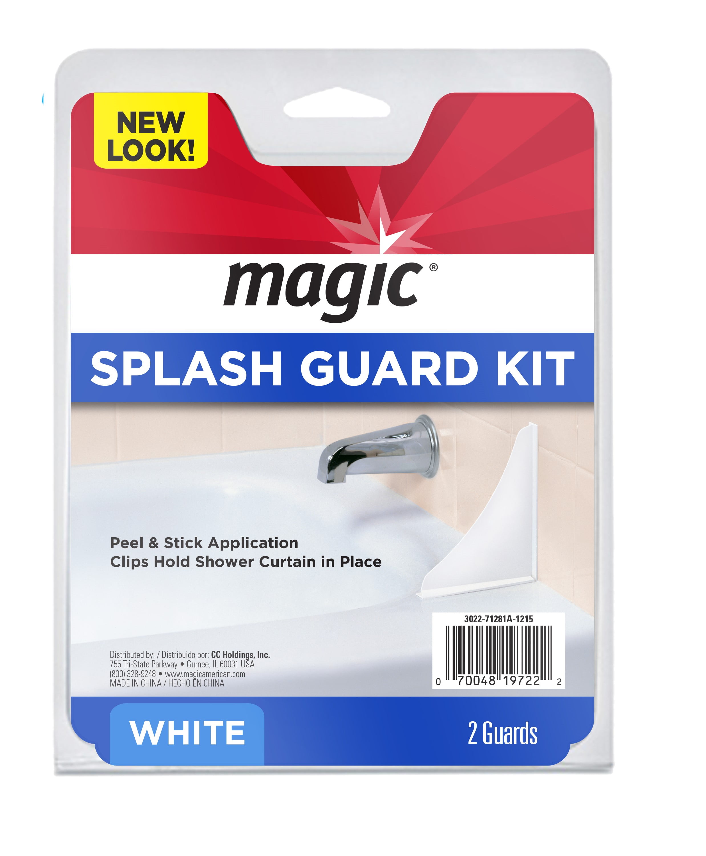 Tub & Shower 2pc Splash Guard Kit Sg226t Unopened for sale online Magic Bathtub 