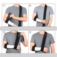 thumbnail image 2 of 1pcs - 175cm - Black Arm Sling, Adjustable Lightweight Comfortable Shoulder Immobilizer Arm Sling Breathable Shoulder Support For Arm/hand/elbow, 2 of 3
