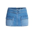 thumbnail image 2 of Madden NYC Women's Buckle Skort, Sizes XXS-XXL, 2 of 6