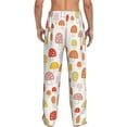thumbnail image 3 of Daiia Cute Cartoon Mushrooms Men's Sleep Pant with Pockets and Drawstring,Pajama Pants-Small, 3 of 9