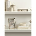 thumbnail image 2 of Kate and Laurel Nevala Decorative 5x7 Picture Frame and Tabletop Tray, Set of 2, Antique Brass, Vintage Decor Set Including Photo Frame and Decor Tray, 2 of 11