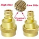 thumbnail image 2 of Kit de Conversión de 2 Piezas de Aire Acondicionado R134a A R1234yf, Conector de Alto y Bajo Voltaje Ajustable con Adaptador Rápido, para Aire Acondicionado, 2 of 5