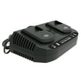 thumbnail image 2 of Snow Joe 24V IONMAX Dual Port Quick Charge Docking Station Charger, Black, 24VCHRG-DPC, 2 of 5