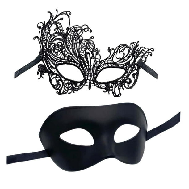 Máscaras de Disfraces Fernando Mardi Gras Negro