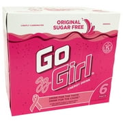 Go Girl Original Sugar-Free Energy Drink, 12 Fl. Oz., 6 Count