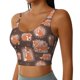 thumbnail image 2 of Fotbe Beautiful Fox Sujetador Deportivo Largo sin Aros para Mujer con Almohadillas y Soporte Medio, Transpirable y Absorbente, Camiseta Tipo Chaleco o Tank Top-XX-Large, 2 of 8