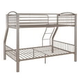thumbnail image 5 of Powell Kalmia Heavy Metal Kid's Twin over Full Convertible Bunk Bed with Built-In Ladder, Pewter, 5 of 14