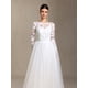 thumbnail image 2 of Vestido de novia Gilda Maxi de manga larga con encaje y malla, 2 of 6