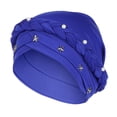 thumbnail image 4 of Women Beading Braid India Hat Muslim Ruffle Cancer Chemo Beanie Turban Wrap Cap, 4 of 9
