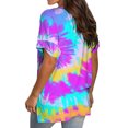 thumbnail image 3 of Gibobby Camisa&nbsp;Moda Mujer Camisa de jogging de manga corta（Azul， XL), 3 of 5