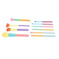 thumbnail image 1 of Cosmetics Brushes, Nylon Hair Colourful Makeup Brush Set  for Contouring, 1 of 7