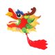 thumbnail image 1 of Accesorios de dragón de papel hechos a mano, adornos, materiales de artesanía china para bricolaje rojo 45x36cm, 1 of 7