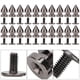 thumbnail image 4 of Rivet Bullet Spikes Spike Bullet Stud Spike Bullet Bullet Rivet Metal Bullet Stud 20pcs 8x13.5mm Metal Rivet Bullet Spikes Leathercraft Studs DIY Clothing Shoes DecorGun Color ANGGREK FDGY09, 4 of 8