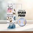 thumbnail image 3 of Inspirational Gifts for Women Straight Skinny 20 oz Tumbler Encouragement Gifts for Therapist Mom Bestie Sister Self Love Water Bottle Coffee Mug Insulated Tumblers Thermal Cup for Sports Travel, 3 of 6