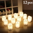 thumbnail image 2 of 12PCS Flameless Candle Simulated Decorative LED Candle Light LED Tea Light, 2 of 8