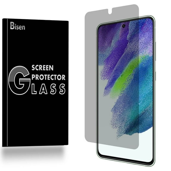 Fit For Samsung Galaxy S21 FE 5G [BISEN] Privacy Anti-Spy Tempered Glass Screen Protector, Anti-Scratch, Anti-Shock, Shatterproof
