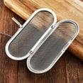 thumbnail image 4 of Stainless Steel Tea Infuser Strainer | Loose Leaf Tea Brew | Eco-Friendly | 4.3x2in Filter for All Teas | Kitchen Tool, 4 of 9