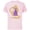 Soft Pink, variant on Disney Princess Rapunzel Heart and Pascal - Short Sleeve Cotton T-Shirt for Adults - Customized-White
