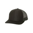 thumbnail image 4 of Richardson - Adjustable Snapback Trucker Cap - 112 - Columbia Blue/ Khaki, 4 of 5
