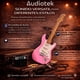 thumbnail image 4 of Guitarra Electrica AUDIOTEK con Amplificador 9V Y 5A Accesorios Incluidos Pua Correa Cable de Conexión Barra de Tremolo Herramienta de Ajuste Guitarras Musicales, 4 of 7