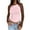 A31101-Pink, variant on Cropped Long Sleeve Tops For Women Tight Layering Basic Tee Fashion V Neck Slim Fitted Tops Y2k Teen Girls Juniors Tight Shirt Army Green S