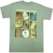 Sausage Party Friends Not Food Adult T-Shirt