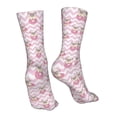 thumbnail image 7 of Salouo Pug And Donut Pattern Fun Novelty Crew Socks,Casual Athletic Socks Neutral Socks, 7 of 7