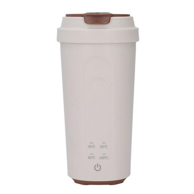Travel Electric Kettle, Stainless Steel 5000mAh Rechargeble 500ml Quick Boiling Mini Hot Water Boiler for Tea Coffee Milk