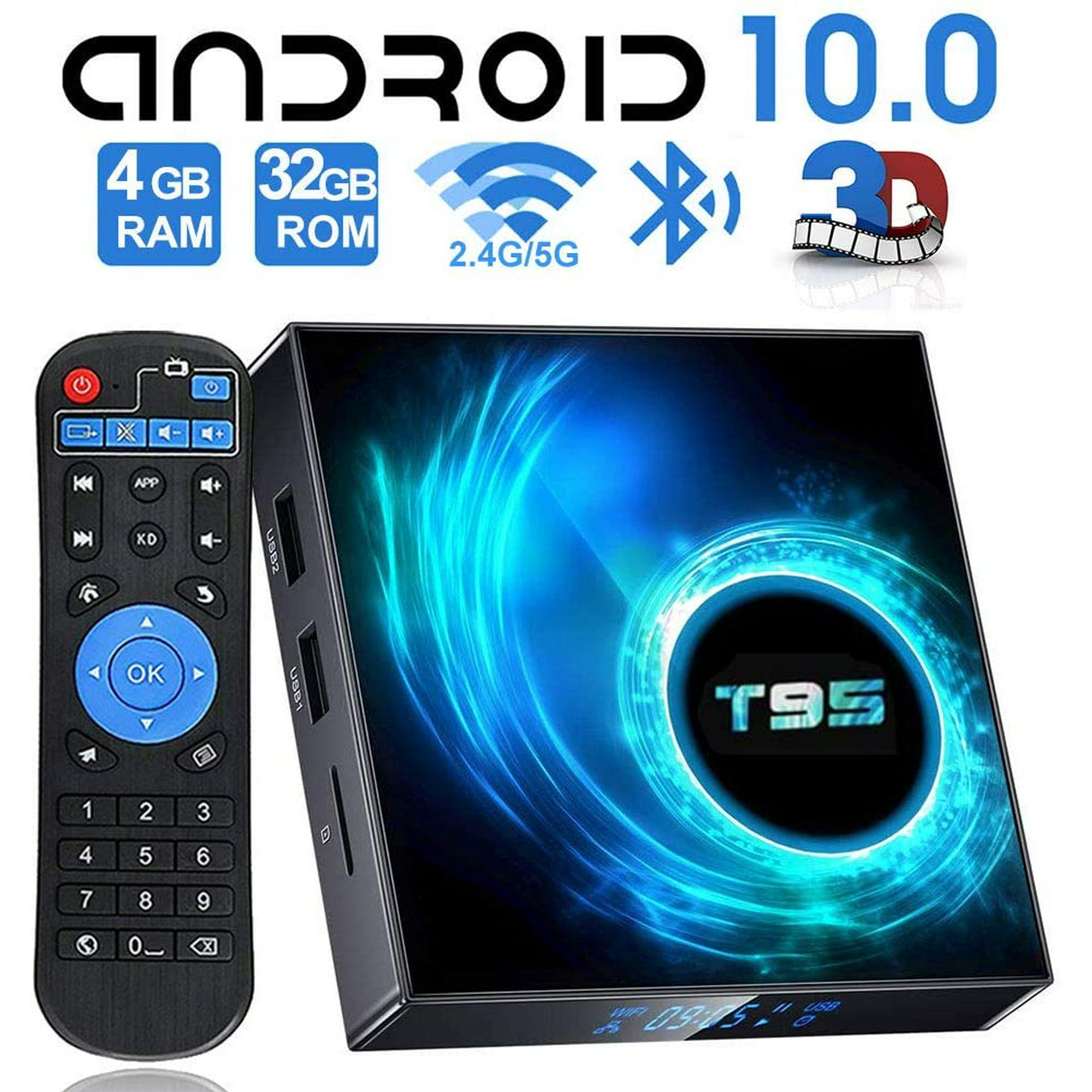 cushion Career coal Android 10 TV Box, EASYTONE T95 Android TV Box with 4GB RAM 32GB ROM H616  Quad-core Chips, Support 2.4G/5G Dual-Band | Walmart Canada