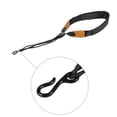 thumbnail image 3 of Adjustable Soft Leather Saxophone Sax Neck Strap with EVA Padded Metal Hook, 3 of 5