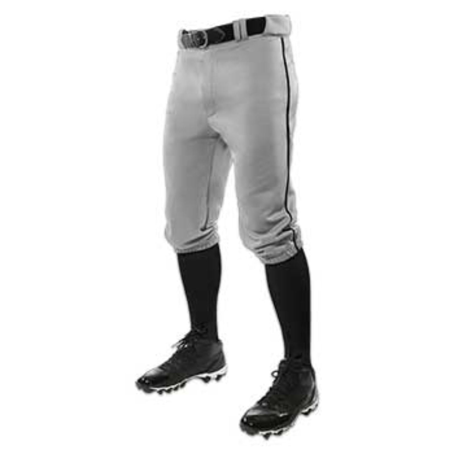 Easton Youth Boys Pro Knicker Baseball Pants w Piped Piping Braid A167106 white 