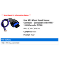 thumbnail image 2 of Rear ABS Wheel Speed Sensor Connector - Compatible with 1988 - 1991 Chevy C1500 1989 1990, 2 of 2