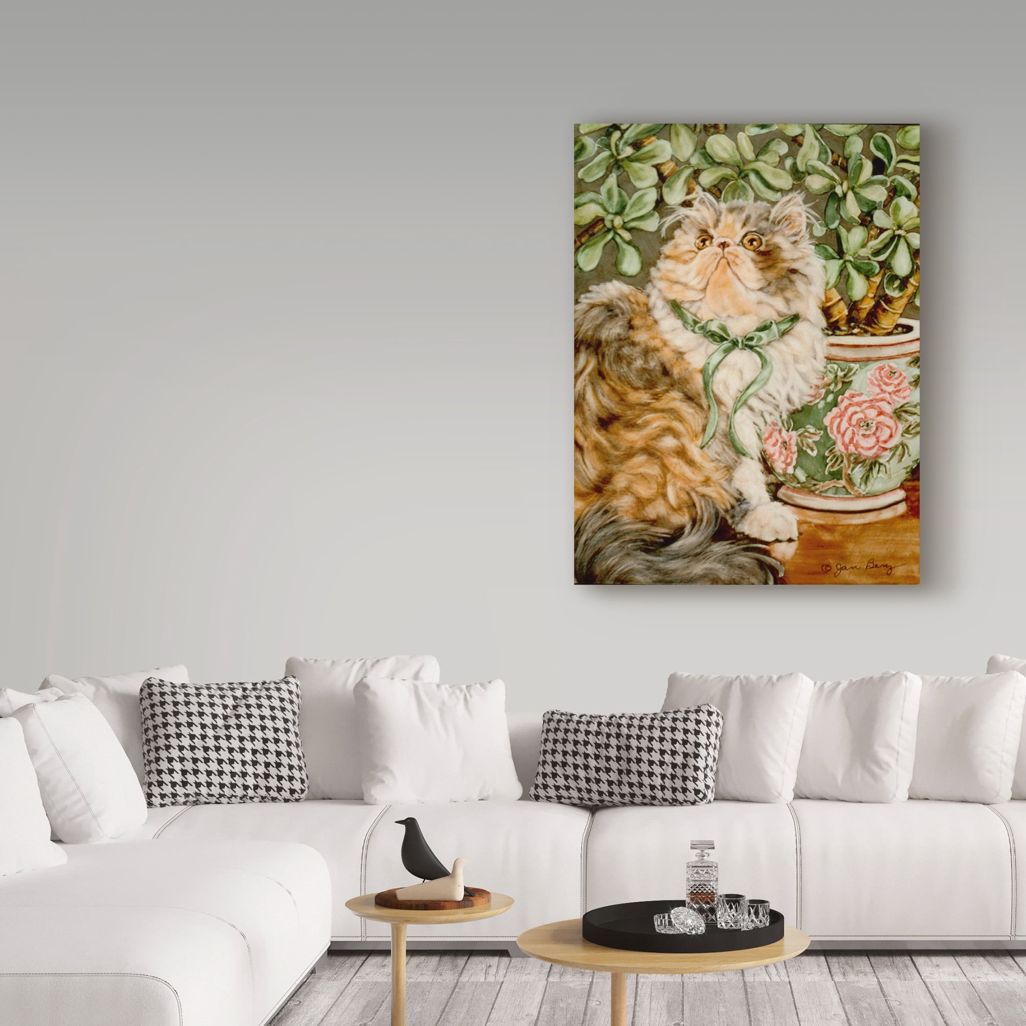 Trademark Fine Art 'Jenny' Canvas Art by Jan Benz