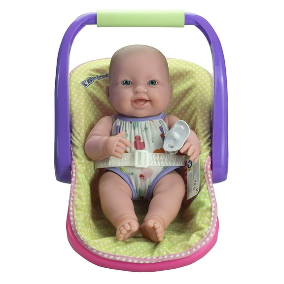 Lots to Love Babies 14" All-Vinyl Baby Doll in Multi-Position Carrier.