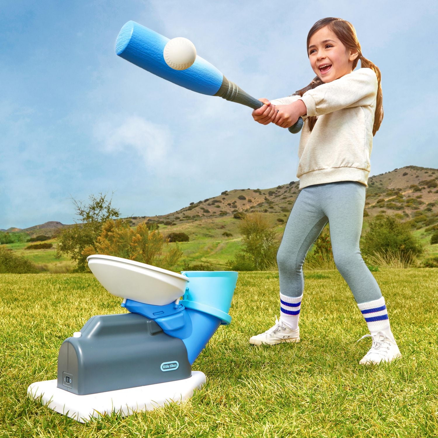 Appareil d’entraînement de lancers 2 en 1 Pop 'n Pitch Little Tikes