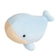 thumbnail image 2 of Muñeca de ballena de peluche, animal de peluche de ballena, figura de juguete suave de 6,69 pulgadas, muñeca abrazable para azul, 2 of 9