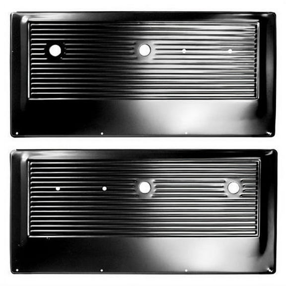 Dynacorn 1102A Door Inner Panel Pair 67-72 GM Pickup, Blk