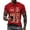 F13-Red, variant on xfsWaSs 250th Anniversary T Shirts For Men Short Sleeve T Shirts 4th Of July T-Shirt Casual Graphic Tees Independence Day Patriotic Tops Casual Graphic T-Shirt