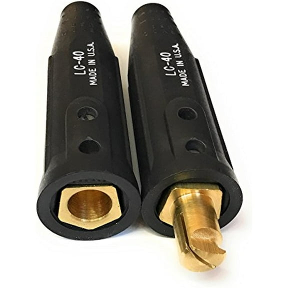 LC40 Weldmark By Lenco Cable Connector Set (1 Male / 1 Female)