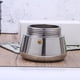 thumbnail image 3 of ¡Cafetera TRIEIY en liquidación! Cafetera de acero inoxidable para moca, espresso, latte, cafetera de estufa, artículos esenciales de cocina, color negro., 3 of 7