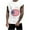 White A, variant on IROINNID Round Neckline Work Out Tops For Men Sleeveless Sports Tank Tops Vest Pullover Graphic Print Tops