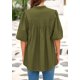 thumbnail image 2 of Camisa PRETTYGARDEN Verano 2025 Manga Corta Farol Verde Militar L, 2 of 9