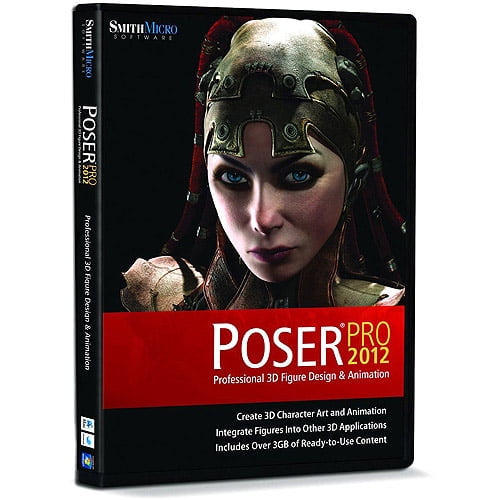 Poser Pro 2012 - Box pack - 1 user - DVD - Win, Mac 