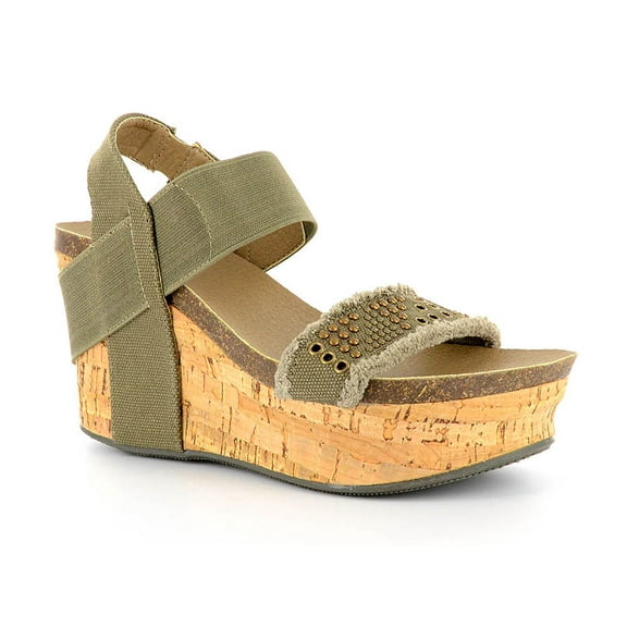 Corkys Footwear Womens Wedge Sandals
